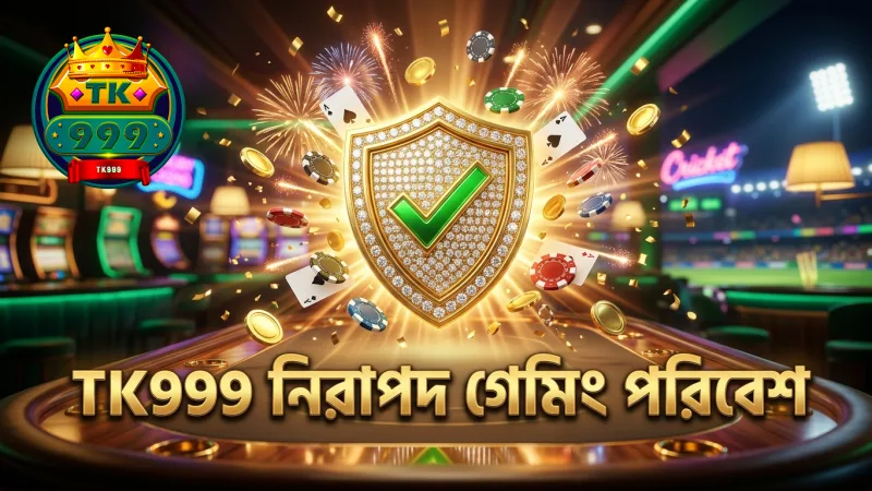 নিরাপদ এবং বিশ্বাসযোগ্য গেমিং TK999 প্ল্যাটফর্মে নিশ্চিত।