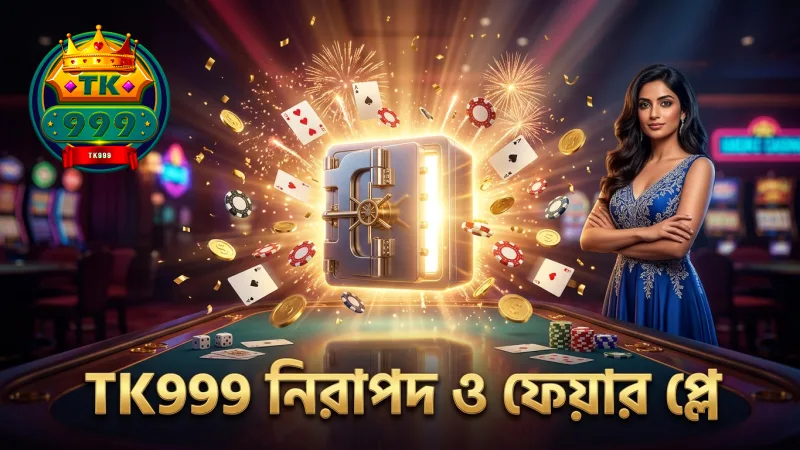 TK999 এর নিরাপদ সফটওয়্যার গেমের ফেয়ারনেস নিশ্চিত করে।