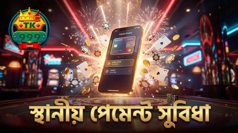স্থানীয় পেমেন্ট পদ্ধতি ঝান্ডি মুন্ডা খেলার সুবিধা বাড়ায়।