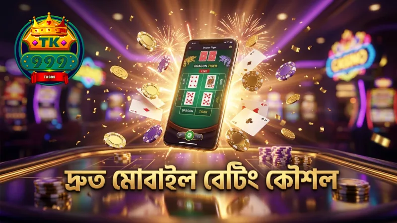 কার্ডের গতিবিধি বুঝে মোবাইলে দ্রুত বেট করার কৌশল।
