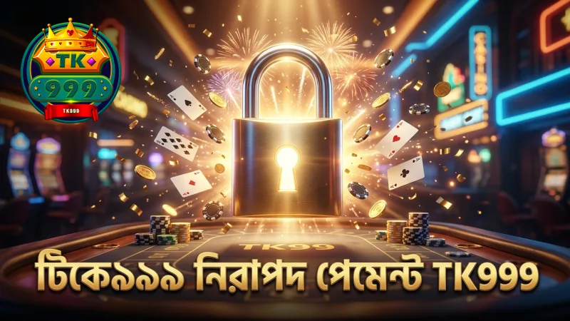 TK999 ক্যাসিনোর নিরাপদ পেমেন্ট গেটওয়ে ব্যবহার করা হয়।