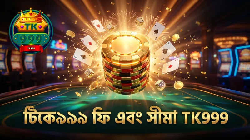 TK999 ক্যাসিনোর ফি ও লেনদেন সীমা স্বচ্ছ ও ব্যবহারকারী-বান্ধব।