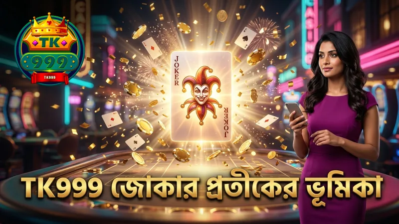 TK999 গেমে জোকার প্রতীকের সীমাবদ্ধতা ও ভূমিকা বিশ্লেষণ।