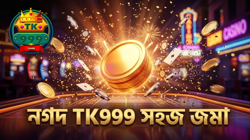 নগদ ব্যবহার করে সহজে TK999 অ্যাকাউন্টে টাকা জমা